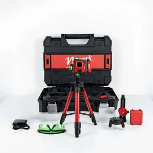 NiuWork Professional Green Line Laser Level – Precision Horizontal & Vertical Alignment, Auto Calibration for Construction & Gardening – Heavy-Duty Contractor Tool