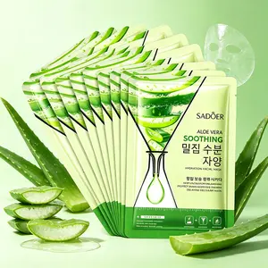 Aloe vera moisturizing mask with natural ingredients, hydrating essence type non-toxic formula, suitable for all skin types, suitable for both day and night use