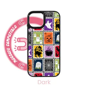 abbyrose Spooky Stamps iPhone Case with magnet