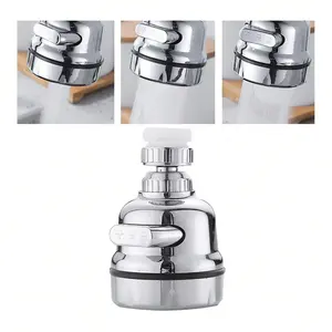 Splash Guard Faucet Head, Pressure Shower Spray Nozzle, Universal Kitchen Tap Head, Suitable for Kitchen & Bathroom Use