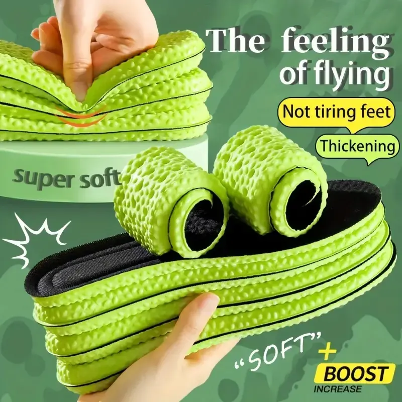 Orthopedic Shoe Insoles, 3 Pairs of Breathable Memory Foam Cushioning Pads with Shock-Absorbing Arch Support for Men and Women, for Casual & Athletic Wear, Cushioning Insoles, Insole Pads