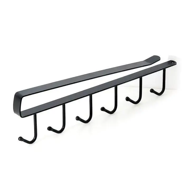 Multifunctional Wall-Mounted Kitchen Utensil Hooks