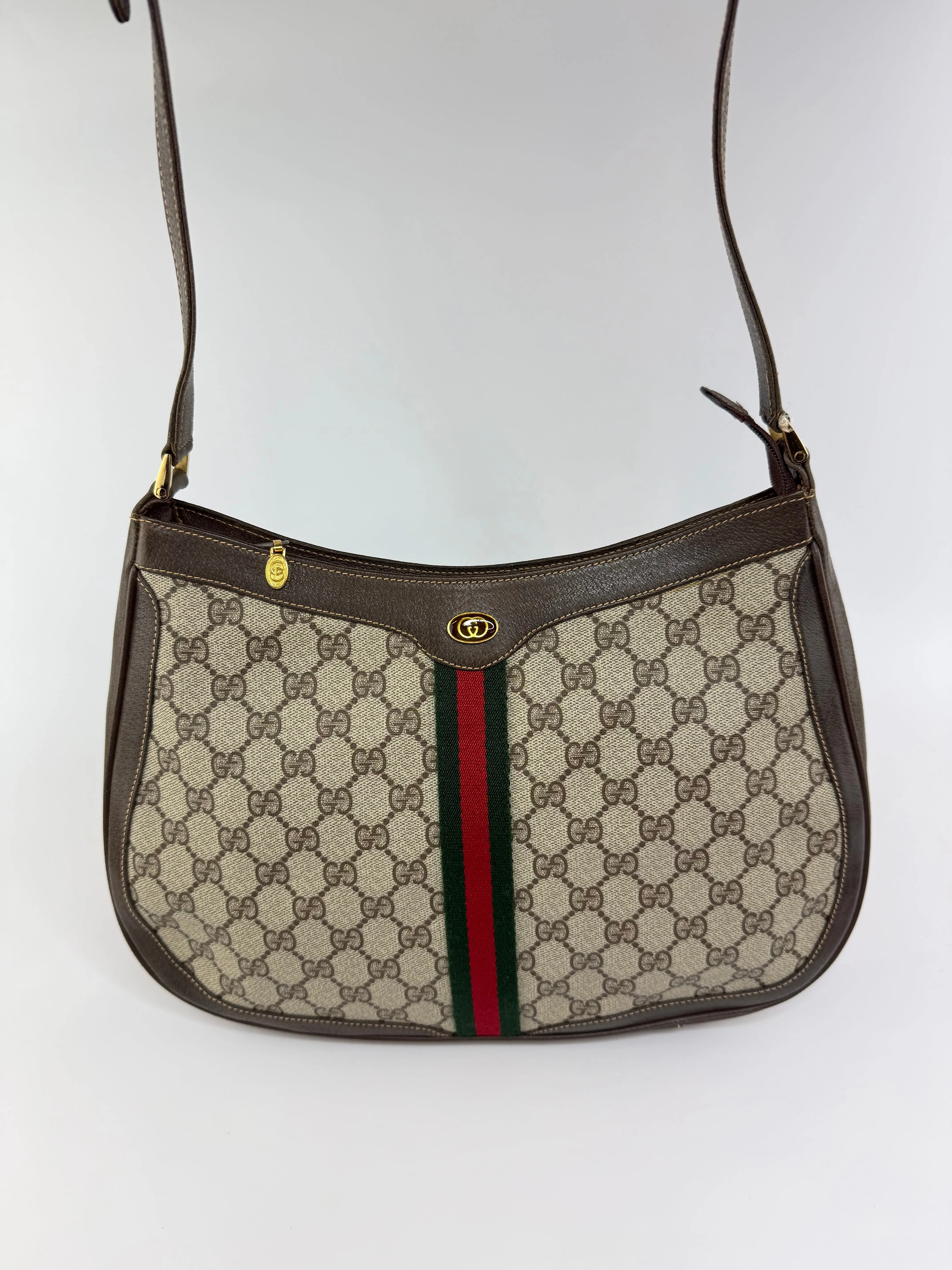 Pre-owned GUCCI canvas Shoulder bags Vintage Ophidia Shoulder Bag