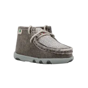 Twisted X Infant Grey Chukka Driving Moc Shoes ICA0012