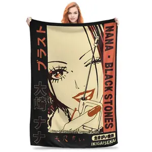 The Rock Star  NANA Osaki Anime  Blankets  Fuzzy Throw Blankets Summer Air Conditioning Printed Soft Warm Bedsprea