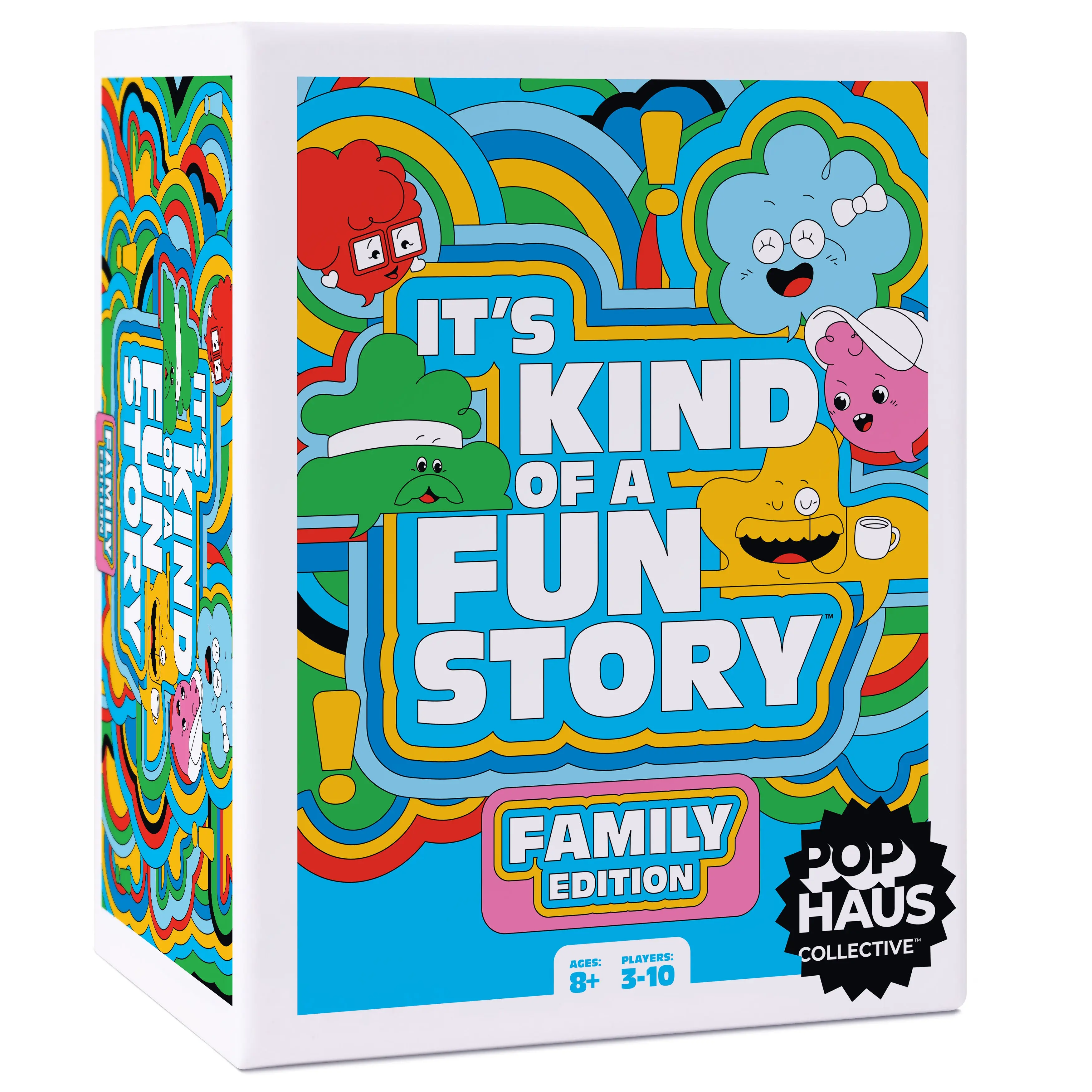 It’s Kind of a Fun Story: Family Edition – Family & Kids Game, Conversation and Storytelling Card Game with 320 Cards for Family Game Nights, Sleepovers, Birthday Parties, Holidays, and Road Trips
