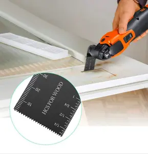 98-piece mixed oscillating saw blade set, power tool accessories suitable for cutting iron nails, aluminum sheets, and iron sheet metal
