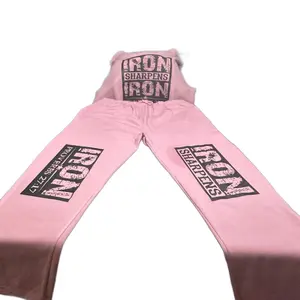 Christian 2pc Sweatsuit Sets Long Sleeve Cotton Cotton