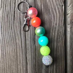 Out Of This World Acrylic Bead Keychain