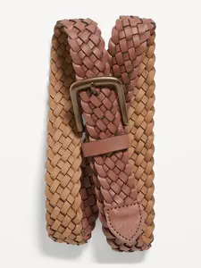 Old Navy Men's Braided Faux-Leather Belt for Men Old Navy Men's Braided Faux-Leather Belt for Men