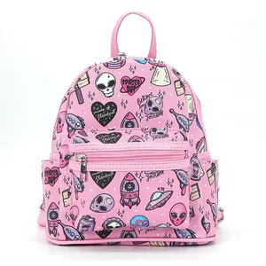 Intergalactic Bae Mini Backpack Print Cute