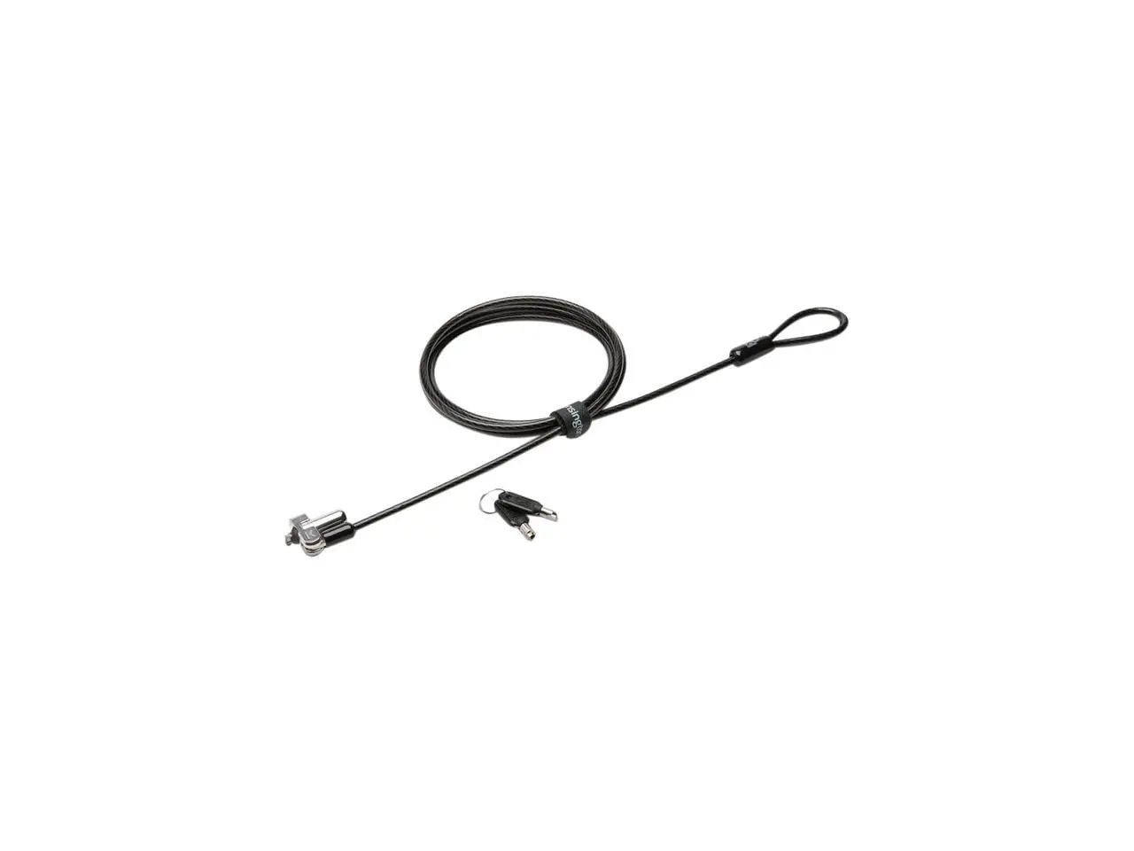 Kensington K64457WW N17 Series Keyed Laptop Lock for Dell Devices - 5mm Keying System, Master Access, Anti-Pick, Unique Lock Engagement, Carbon Steel, Pack of 25 for IT Managers