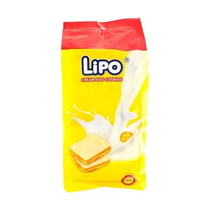 LIPO Vietnamese Crispy Bread Sticks - Creamy Egg Flavor, 135g - Classic Snack, Viral Internet Treat