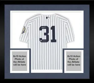 Framed Suzuki Ichiro New York Yankees Autographed White Mitchell & Ness Batting Authentic Jersey with "HOF 2025" Inscription - Fanatics Authentic Certified