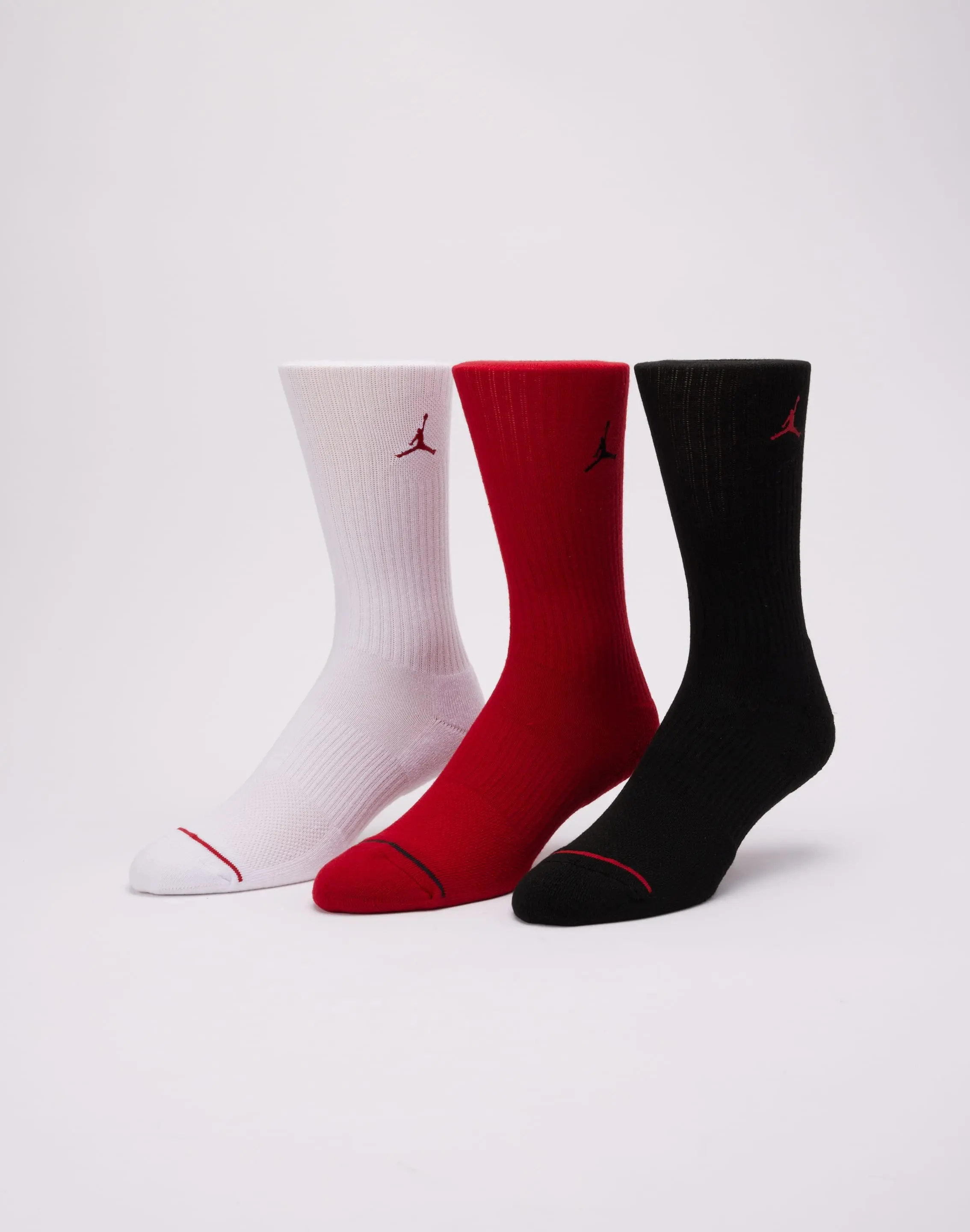 Mens Jordan Jumpman Crew Socks 3-Pack Mens Jordan Jumpman Crew Socks 3-Pack
