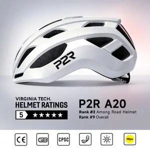 P2R MIPS Bike Helmet Road & Mountain Cycling Helmet for Men & Women Adults, Lightweight, Adjustable Fit Adjustable Fit System Impact-Resistant Magnetic Visor, USB LED Tail Light, Removable Pads, CPSC Certified