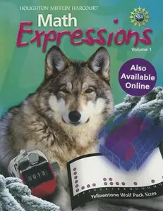 USED-Math Expressions: Hardcover Student Activity Book Collection (Volume 1) Grade 6 2012 by Houghton Mifflin Harcourt (Hardcover)