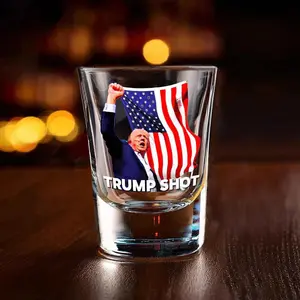 Trump Shot Glass - Perfect Gift for Political Humor and Celebration