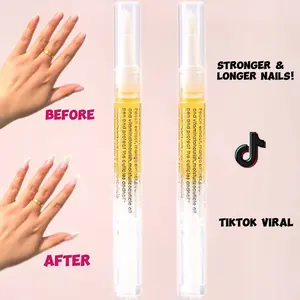 Nail Growth Oil - Moisturize, Strengthen, and Brighten Nails, Overall Healthy Nail Care Solutions, Nourishing Manicure, Moisturizing Cuticle Oil Pen,