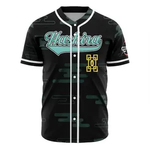 Hashira Muichiro Tokito Demon Slayer Baseball Jersey, Kimetsu No Yaiba Cosplay Unisex Anime Jersey, Otaku Gift Anime Fan Shirt