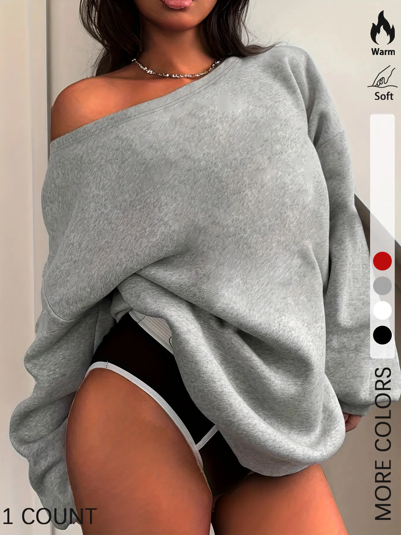 Women's Off-Shoulder Top, Casual Basic Fitted Blouse for All Seasons, Daily Wear Everyday Women's Clothing, Womenswear, Comfortable & Stylish Design