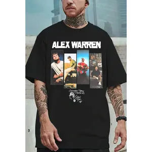 Alex Warren Fans Shirt, Pop Music Lover Graphic Tee, Singer Fan Merch T-Shirt