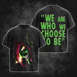 [Verse] Green Goblin Premium Washed Cotton T-Shirt, Green Goblin Fans Club T-Shirt, Character Image Comic Fans Shirt, Dark Villain Superhero T-Shirt, Comic Book Fans T-Shirt, Superhero Graphic Tee.