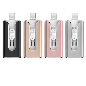 USB 3.0 Flash Drive 64GB/128GB/256GB/512GB/1TB, Multi-Purpose Storage Memory Stick Pen Drive Thumb Drive, 4 in 1 Micro USB Stick for iPhone & iPad & iOS & Android OTG & Type-C & PC, USB External Memory, Usb Flash Drives