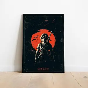 Zelda Poster, Zelda Print, Zelda gift, Comic Book Poster