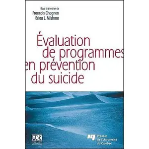 USED-EVALUATION DE PROGRAMMES EN PREVENTION DU SUICIDE by Brian L. Mishara (Paperback)