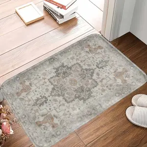 Vintage Floral Medallion Rug Oriental Persian Inspired Design Soft Plush & Durable Material Stain Resistant & Easy Clean Ideal for Living Room Bedroom Dining Room Hallway Apartment Decor Housewarming Gift