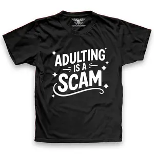 Adulting Is A Scam Premium T-Shirt