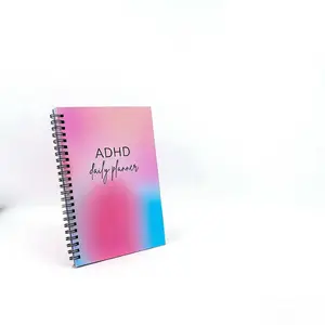 Friendly Adhd Planner Book, Easy Task Tracking & Priority Management, Essential Organizational Tool for Daily Life