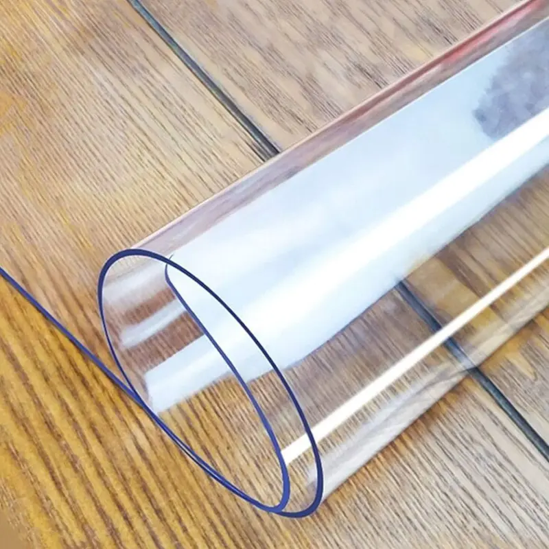 AIMHave Rectangle 1.5mm Thick High Strength Tear-Resistant PVC Table Protector, High Transparency, 176°F Heat-Safe, Waterproof, Oil-Proof, Stain-Resistant, Durable, Hand Wash Only, for Dining Table, Kitchen Countertops, Nightstands