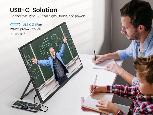 UPERFECT 22 inches 2K 60Hz Portable Monitor; 178° Wide Viewing Angle IPS Screen; Mini HDMI and HE-Type C Interface Suitable for everyday travel work, gaming, and more; Multimedia display device, laptop accessory. UPERFECT 22 inches 2K 60Hz Portable Monitor; 178° Wide Viewing Angle IPS Screen; Mini HDMI and HE-Type C Interface Suitable for everyday travel work, gaming, and more; Multimedia display device, laptop accessory.