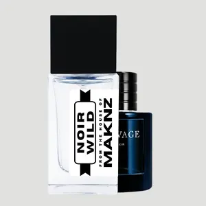 MAKNZ Noir Wild Men's Fragrance - warm spicy, fresh spicy, woody, aromatic, lavender, soft spicy, cinnamon, amber, powdery