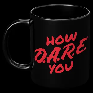 DARE Mug - 11 oz Ceramic Drinkware for Coffee Lovers
