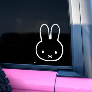Miffy Sticker | Miffy Car Decal | Cute Bunny Sticker