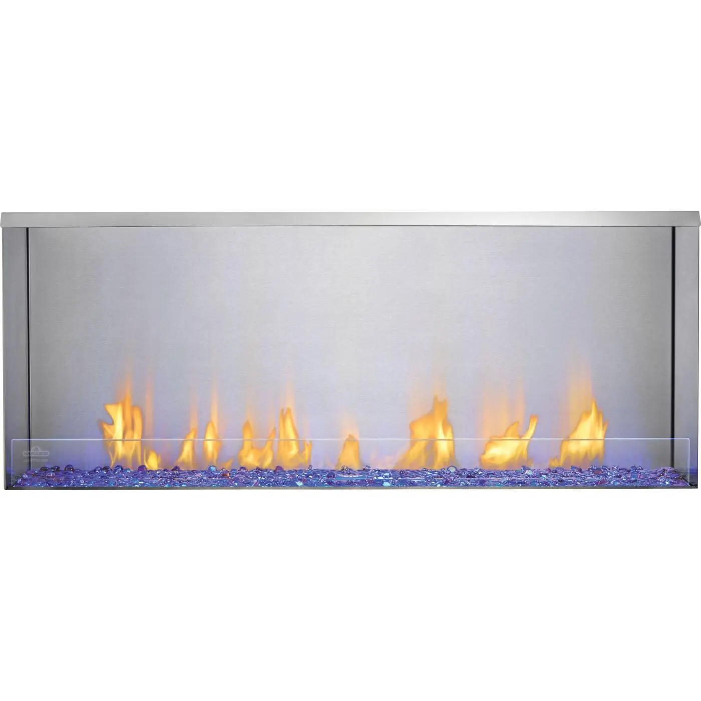 Patio Elegance Galaxy 50-Inch Contemporary Outdoor Gas Fireplace GSS50 - Gas-Fueled Home & Garden Fire Pit with Efficient Heating, Environmentally Friendly Heating, Adjustable Flame, Easy Operation, Installation and Maintenance, Assembly Required, Eco-Fri