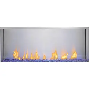 Patio Elegance Galaxy 50 Outdoor Gas Fireplace GSS50 - Gas-Fueled Home & Garden Patio Fire Pit with Efficient Heating