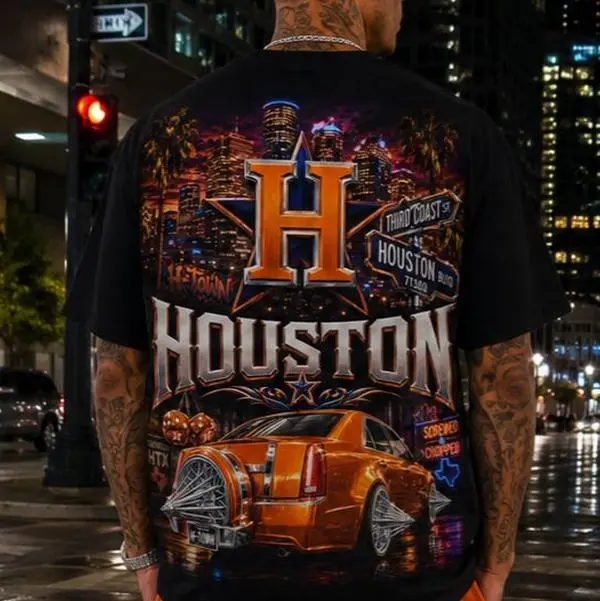 Third Coast Born Htown Raised  Apparel - Stylish Local Pride Clothing for Houston Residents