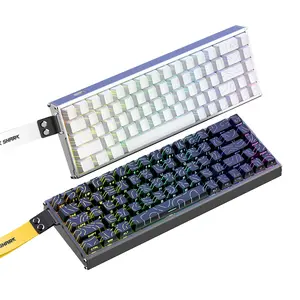 Attack Shark X68max He Rapid Trigger Aluminum Keyboard, 60% Wired 8khz Magnetic Switch, 0.005mm Rt Accuracy, Supports Rt Snap Tap Dkstgtl Mechanical Keyboard