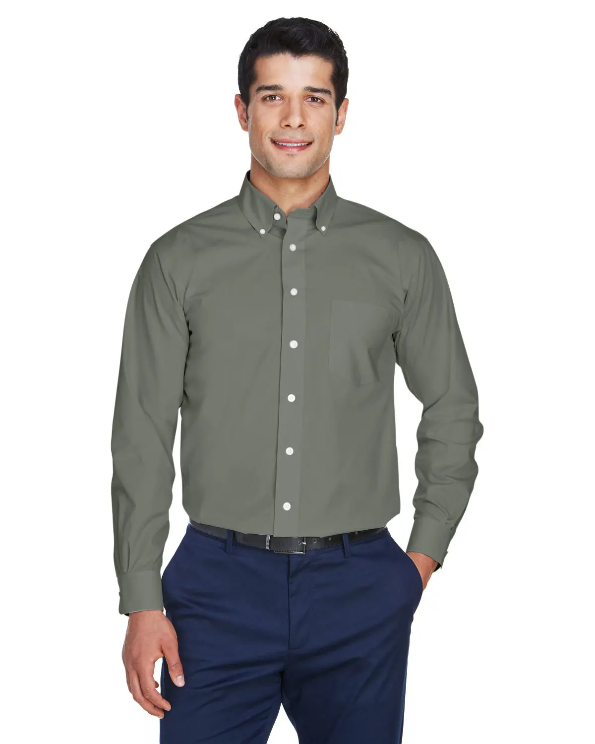 Devon & Jones Men's Crown Woven Collection® Solid Broadcloth