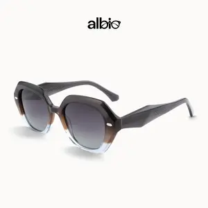 Retro uv protection Polarized Sunglasses – Big FUll Thick Frame, Unisex for Men Women, Casual Vintage Shades for Party, Beach & Daily Travel – Must-Have Summer Accessory