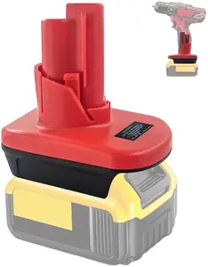for Milwaukee M18 to M12 Battery Adapter, Also for Dewalt 20V to M12 Adapter, Use for Milwaukee M12 12V Cordless Power Tools - (Adaptor Only)