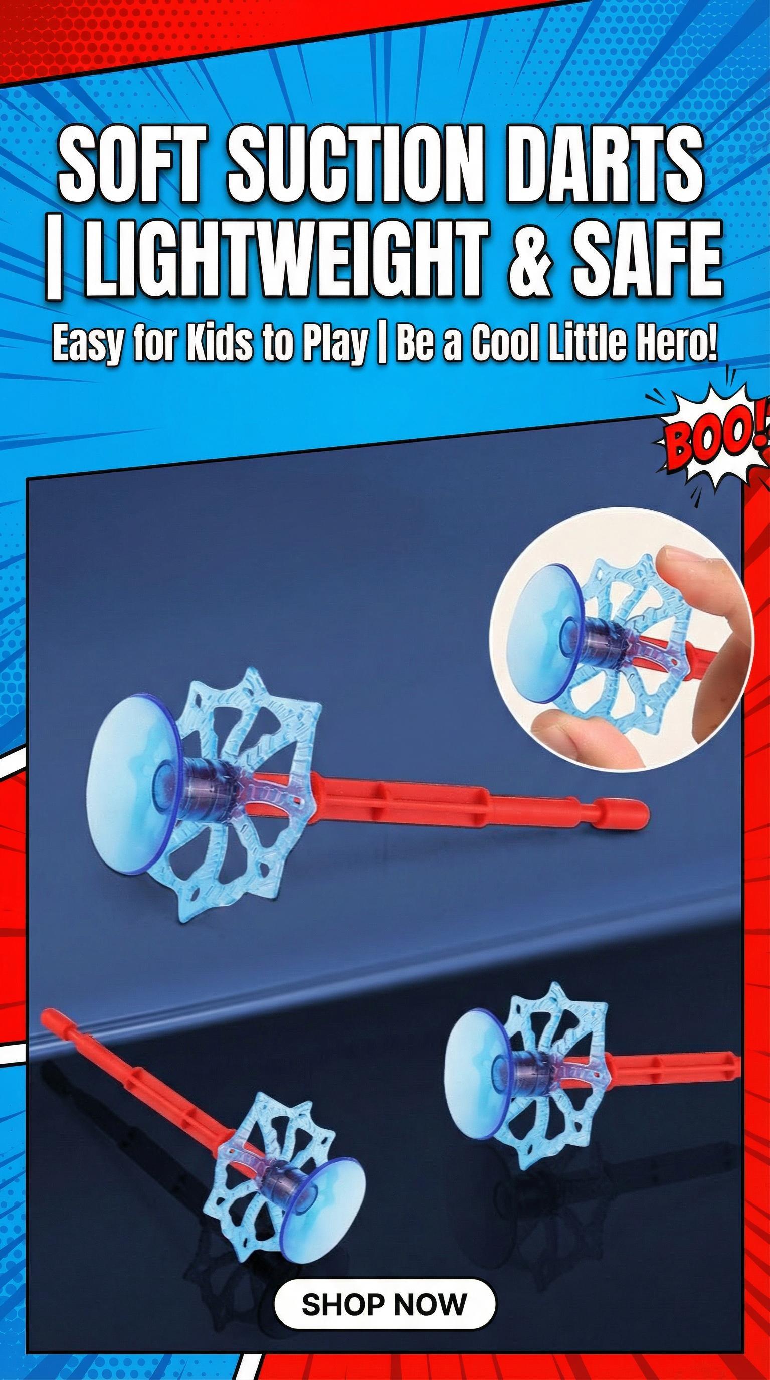 Heroic Spider Silk Superhero Wrist Launcher String Shooter Blasters Toy Set -1-Size Polyester Wearable Glove, Suction Cup Darts, Unisex 4+ Kids Stuff Cool Toys for Outdoor Play Gifts Heroic Spider Silk Superhero Wrist Launcher String Shooter Blasters Toy Set -1-Size Polyester Wearable Glove, Suction Cup Darts, Unisex 4+ Kids Stuff Cool Toys for Outdoor Play Gifts