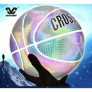 Holographic Reflective Wear-Resistant Luminous Basketball