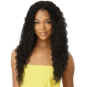 Outre Converti-Cap Wet and Wavy Half Wig - CURLY BLISS 24