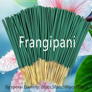 20/50/100/150pcs Jasmine Fragrance Wood Sticks, Air Purifying Bamboo Incense, 8.66 Inches, Ideal for Yoga and Meditation, Hotel, Party, Travel