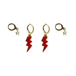 New Mexico Classic Gameday Earring Stack For Lobos Game Day